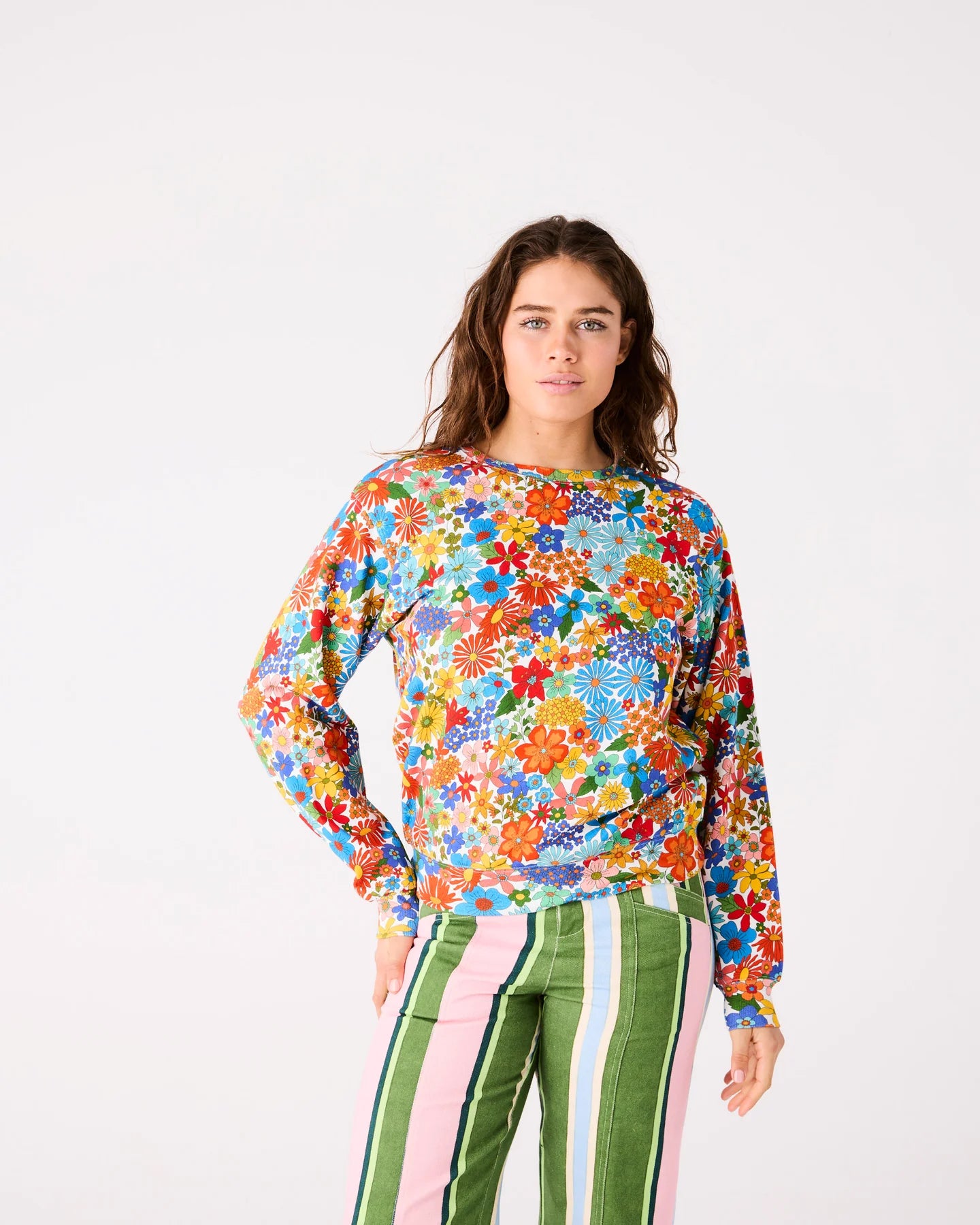 Winter Fields Cotton Sweater