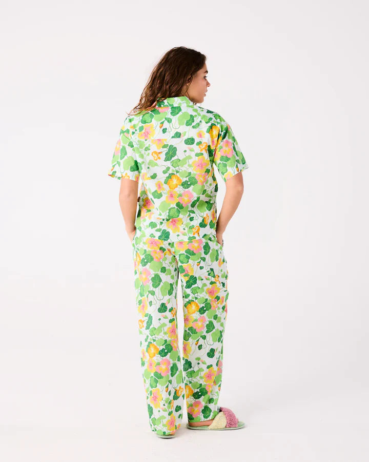 Nasturtium Short Sleeve Pajama Set