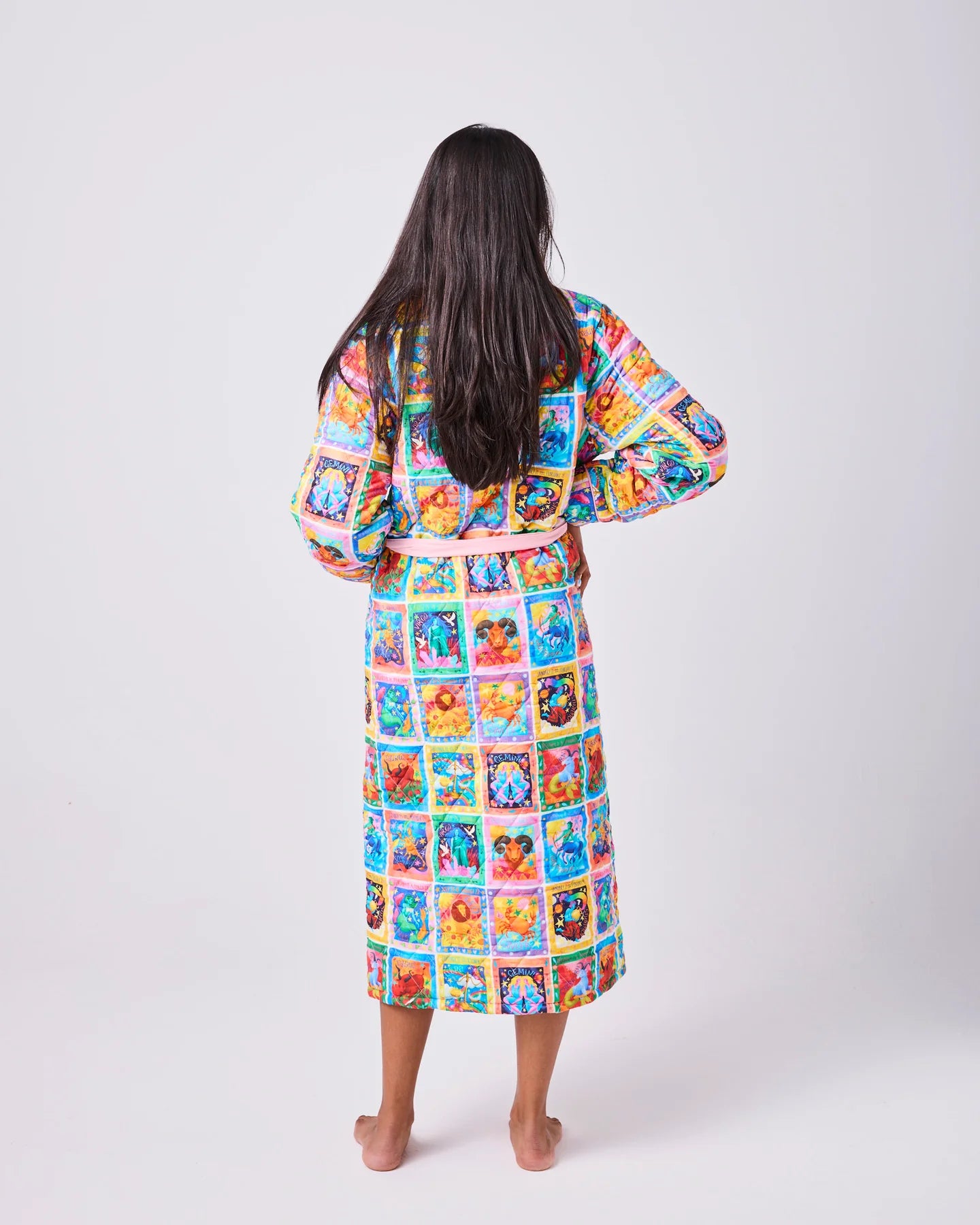 Zodiac Quilted Robe