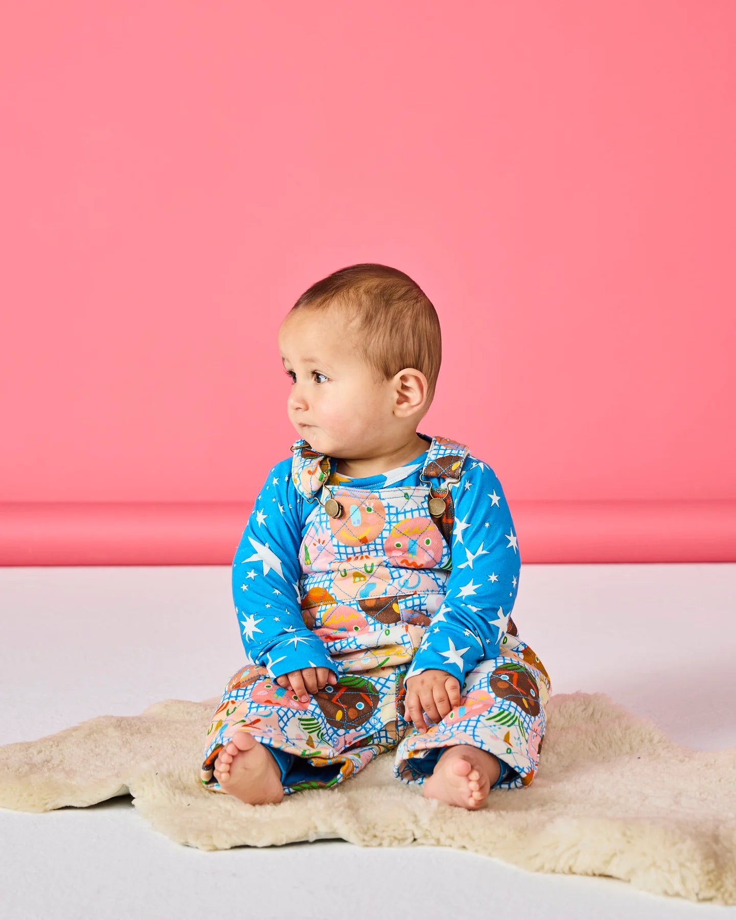 Cheer up Baby Overalls