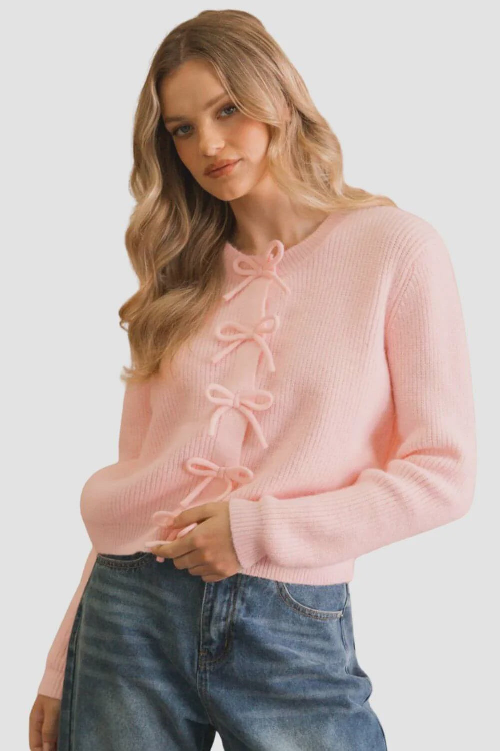 Cute Bows Knit