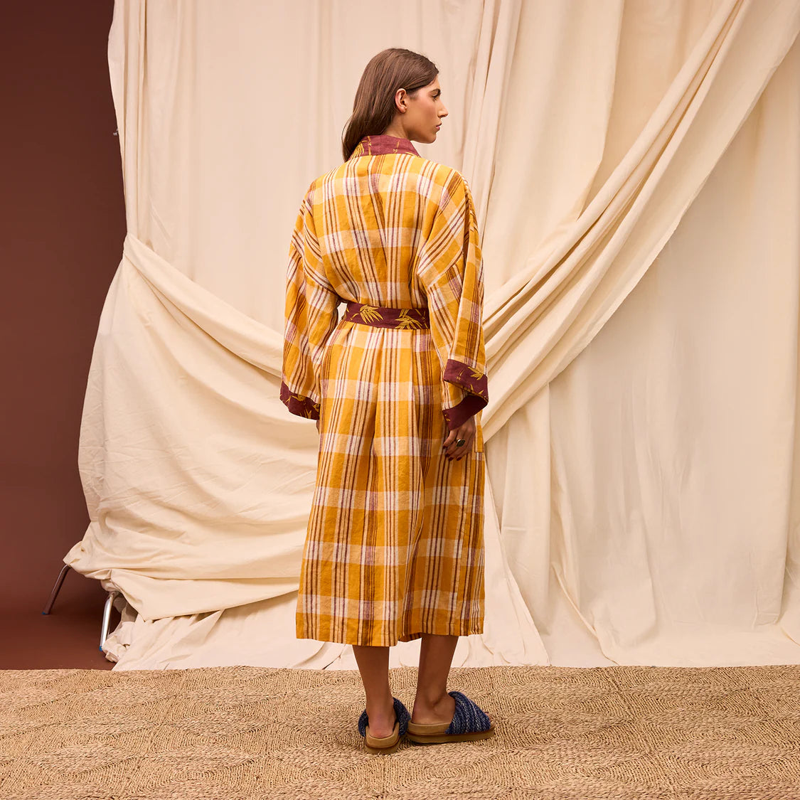 Nicolette Linen Robe