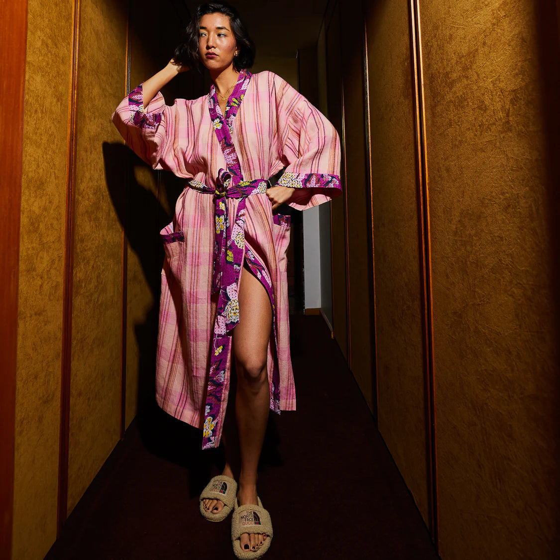Nicolette Linen Robe