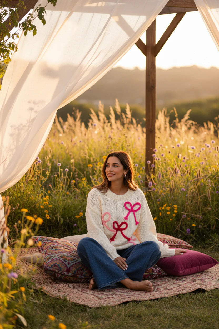 Bow Knit Jumper