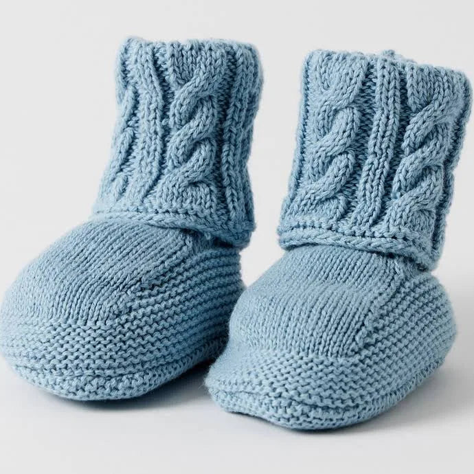Cable Knit Booties