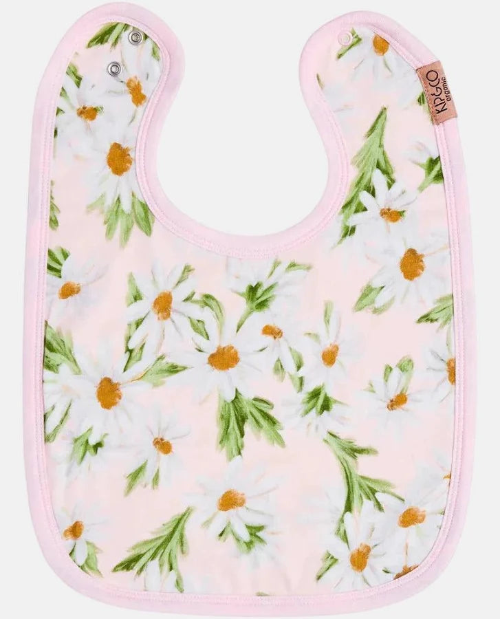 Sweet Daisy Cotton Bib