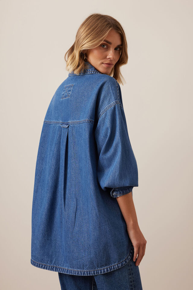 Gwynn Shirt Fresh Indigo