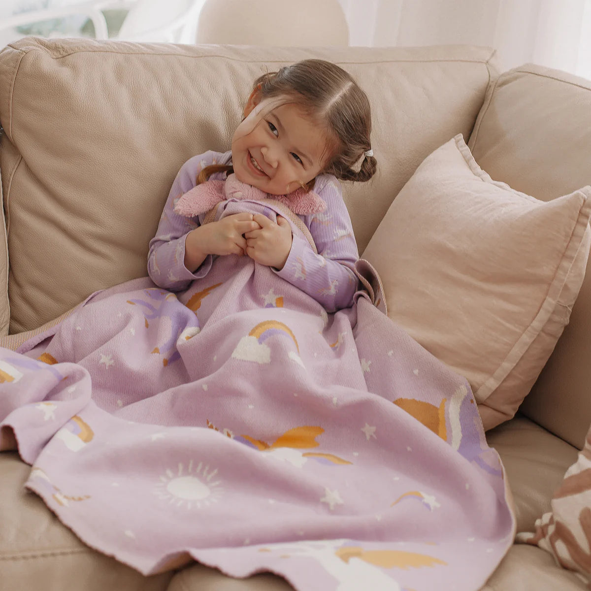 Fox and Fallow Blanket