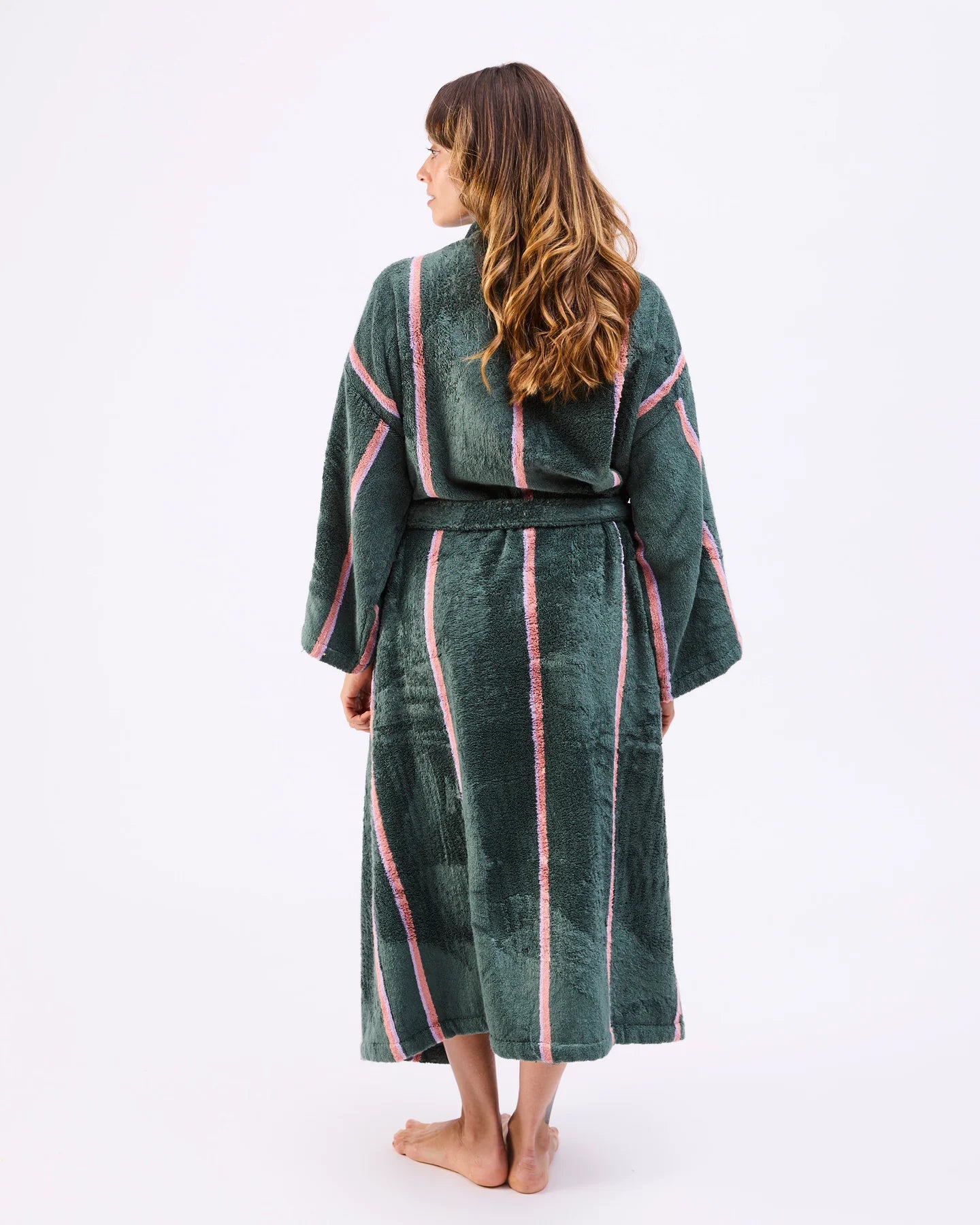 Wakame Crush Terry Bath Robe