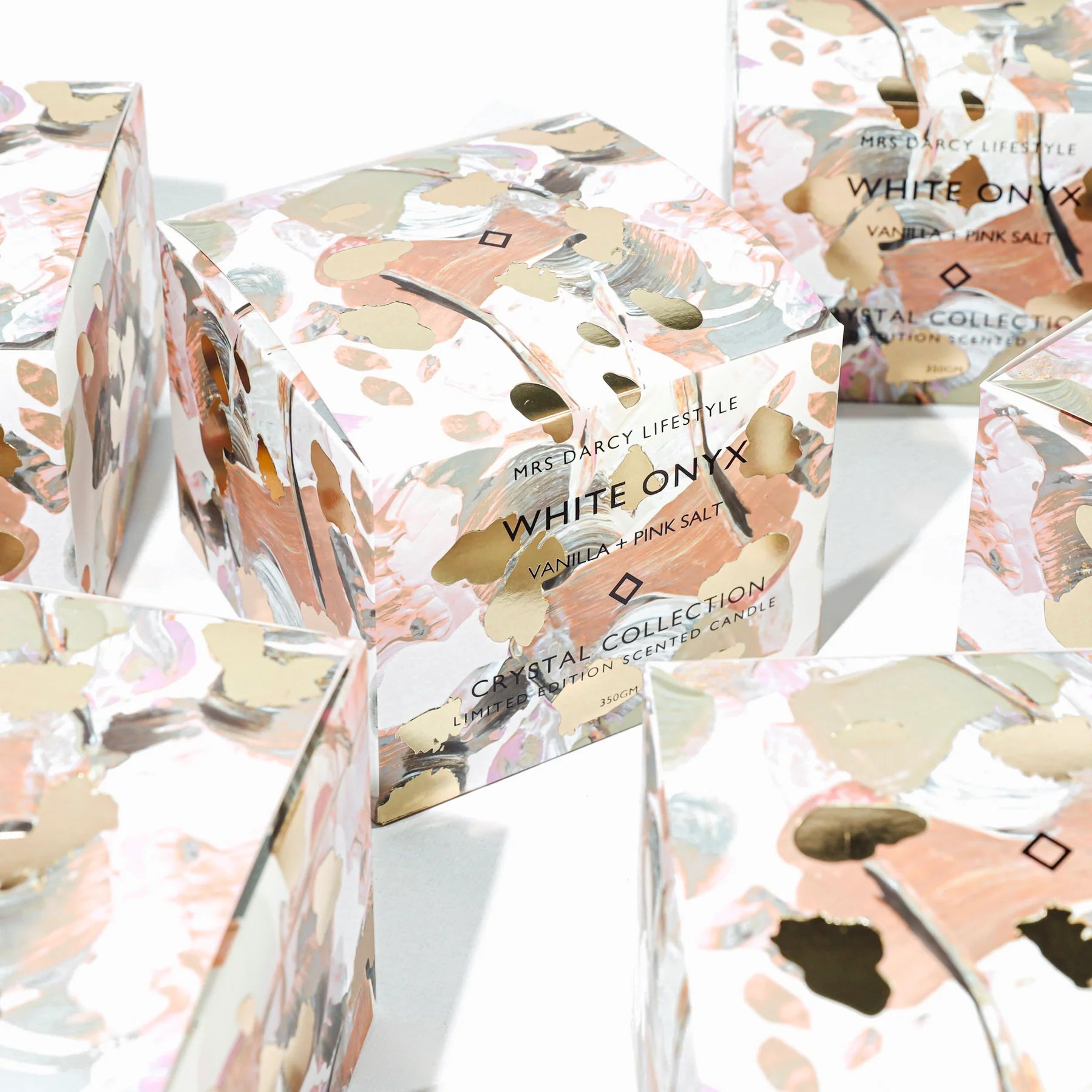 Mrs Darcy Large Crystal Candle