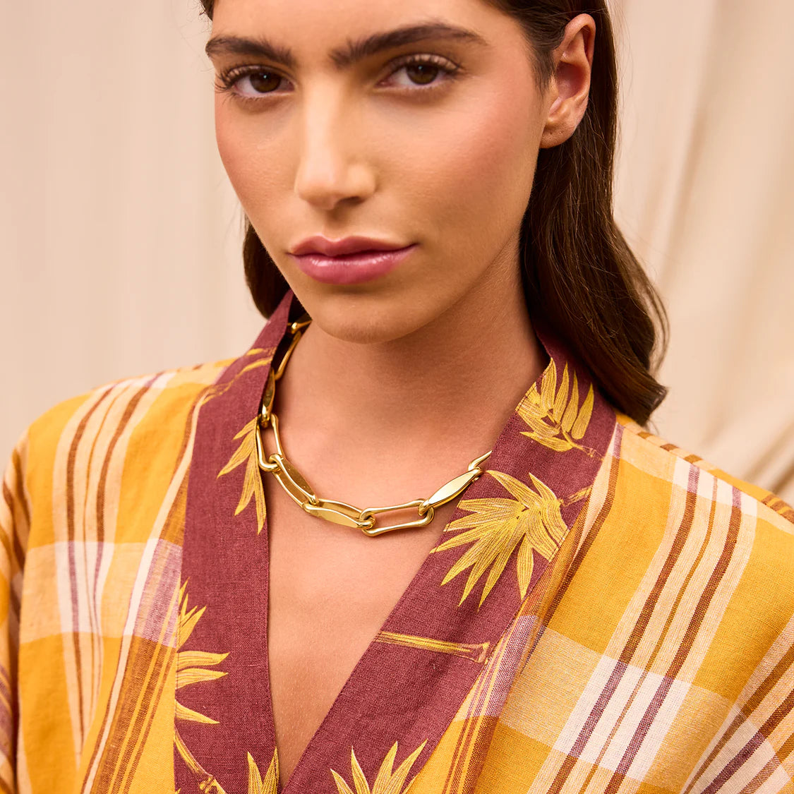 Nicolette Linen Robe