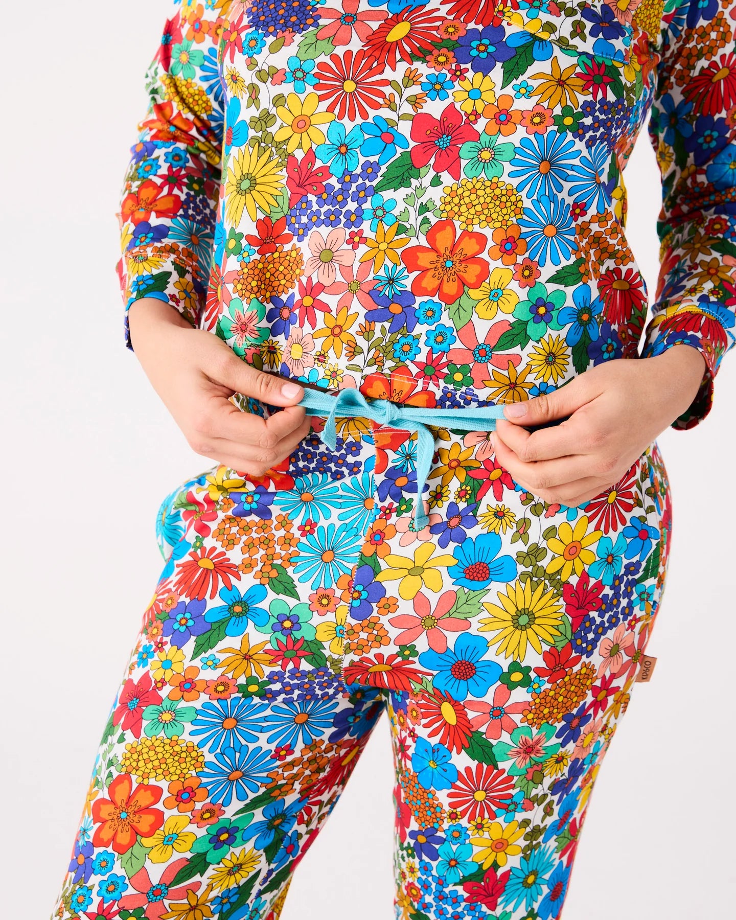 Winter Fields Long Sleeve Pajama Set